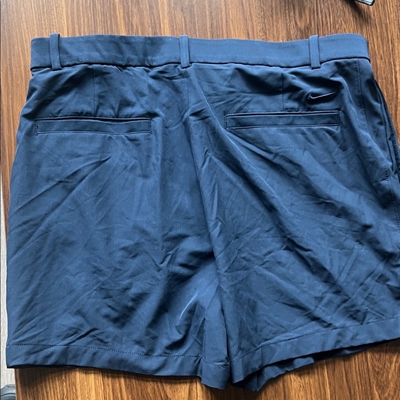 Nike Dark Blue Hyrbid Athletic Shorts - Picture 3 of 3